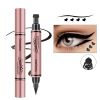 Stamp Pattern Double End Liquid Eyeliner for Perfect Wing Cat Eyes Stamp Eyeliner - 02