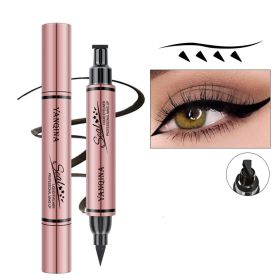 Stamp Pattern Double End Liquid Eyeliner for Perfect Wing Cat Eyes Stamp Eyeliner - 03