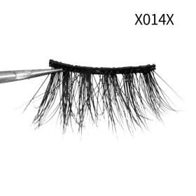 1Pair Mink Eyelashes Soft Natural Curl Half Eyelash For Eye Makeup Eye End Thicky Messy Handmade Lashes Hotsale Lash Wholesale - X014X