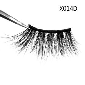 1Pair Mink Eyelashes Soft Natural Curl Half Eyelash For Eye Makeup Eye End Thicky Messy Handmade Lashes Hotsale Lash Wholesale - X014D