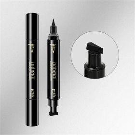 Double-head Liquid Stamp Eyeliner Pencil Face Stamps Makeup Colorful Waterproof Slim Gel Felt Tip High Pigment Liquid Eyeliner - 01