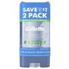 Gillette Antiperspirant and Deodorant for Men; Wild Rain;  Twin Pack; 3.8 oz - Gillette