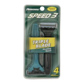 Personna Razor Blades - Triple Blade - 4 Pack - 0320853