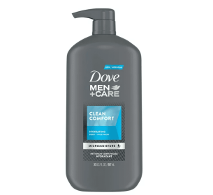 Dove Men+Care Body Wash and Face Wash Clean Comfort 30 oz - Dove