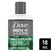 Dove Men+Care Face + Body Wash For Men Inner Peace Holy Basil + Hemp Seed Oil 18oz - Dove