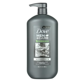 Dove Men+Care Body Wash Charcoal + Clay;  30 oz - Dove