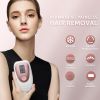 Laser hair removal for men and women; ice hair removal system upgrade - rose gold - plastics, electronics