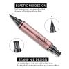 Stamp Pattern Double End Liquid Eyeliner for Perfect Wing Cat Eyes Stamp Eyeliner - 02