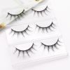 Manga Demon Eyelashes Tufted Eyelash Wispy Long Faux Lashes A-Type Natural Handmade Curl Fake Mink Lashes For Eye Makeup Cosplay - MZA2517