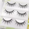 Manga Demon Eyelashes Tufted Eyelash Wispy Long Faux Lashes A-Type Natural Handmade Curl Fake Mink Lashes For Eye Makeup Cosplay - MZA2517