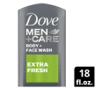 Dove Men+Care Body Wash and Face Wash Extra Fresh Cleanser 18 oz - Dove