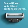 Gillette Mach3 3D Men's Razor Handle and 2 Blade Refills - Gillette